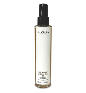 Luxury Hair Pro Day By Day Argan & Silk Oil / Масло для волос Аргана и шелк, 100 мл Luxury Hair Pro Day By Day Argan & Silk Oil / Масло для волос Аргана и шелк, 100 мл