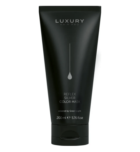 Luxury Hair Pro Reflex Color Mask Silver / Оттеночная маска серебряная, 200 мл Luxury Hair Pro Reflex Color Mask Silver / Оттеночная маска серебряная, 200 мл
