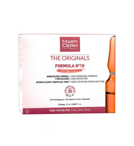 Martiderm The Originals Formula Nº10 HD Color Touch SPF30 / Ампулы Формула Nº10 HD Color Touch SPF30, 10x2 мл