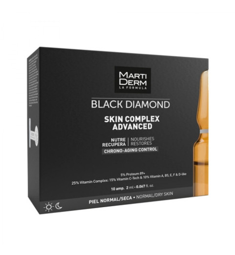 Martiderm Black Diamond Skin Complex Advanced / Ампулы Скин Комплекс Эдвансед, 10х2 мл