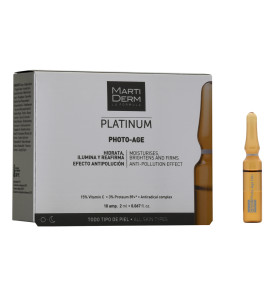Martiderm Platinum Photo-Age / Ампулы Коррекция фотостарения Гиалуроновая кислота +, 10x2 мл Martiderm Platinum Photo-Age / Ампулы Коррекция фотостарения Гиалуроновая кислота +, 10x2 мл