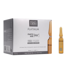 Martiderm Platinum Photo-Age / Ампулы Коррекция фотостарения Гиалуроновая кислота +, 30x2 мл Martiderm Platinum Photo-Age / Ампулы Коррекция фотостарения Гиалуроновая кислота +, 30x2 мл