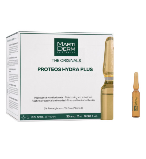 Martiderm The Originals Proteos Hydra Plus / Ампулы Протеос Гидра Плюс, 30x2 мл Martiderm The Originals Proteos Hydra Plus / Ампулы Протеос Гидра Плюс, 30x2 мл