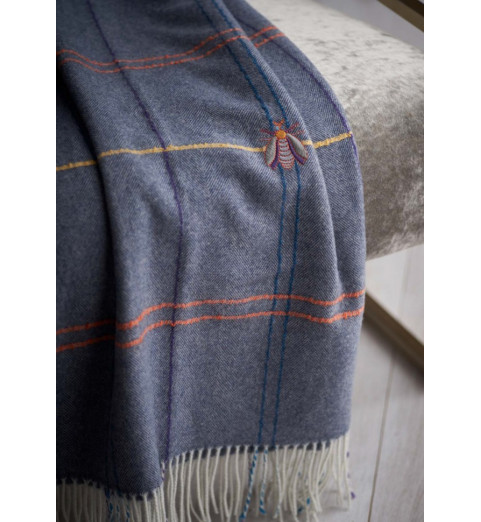 Плед Mastro Raphael Pleasures Page темно-серый Плед Mastro Raphael Pleasures Page темно-серый