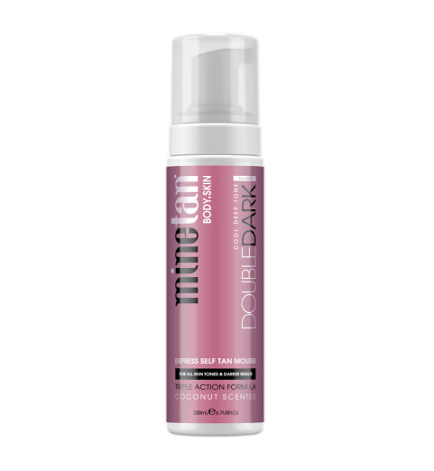 Mine Tan Double Dark Self Tan Mousse / Темный мусс-автозагар с особой бронзирующей формулой высокой стойкости, 200 мл Mine Tan Double Dark Self Tan Mousse / Темный мусс-автозагар с особой бронзирующей формулой высокой стойкости, 200 мл
