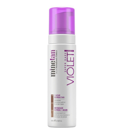 Mine Tan Violet Self Tan Foam / Классический мусс-автозагар с натуральным, фиолетово-коричневым оттенком, 200 мл Mine Tan Violet Self Tan Foam / Классический мусс-автозагар с натуральным, фиолетово-коричневым оттенком, 200 мл
