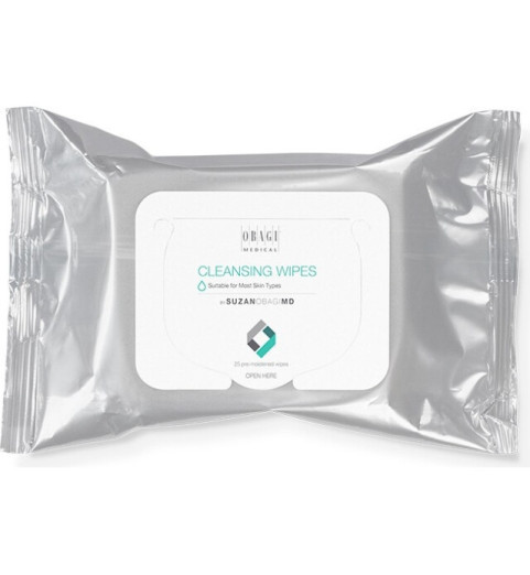 Obagi Cleansing Wipes by Susan Obagi MD / Очищающие салфетки, 25 шт Obagi Cleansing Wipes by Susan Obagi MD / Очищающие салфетки, 25 шт