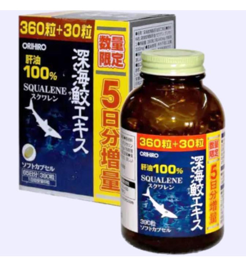 Orihiro (Орихиро) БАД "Сквален", 390 капсул Orihiro (Орихиро) БАД "Сквален", 390 капсул