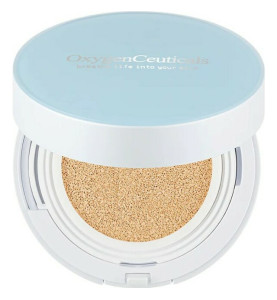 OxygenCeuticals O2 Cushion #23 SPF45 PA+++ / Кушон с функцией солнцезащиты SPF45, натуральный беж #23, 2*15 г