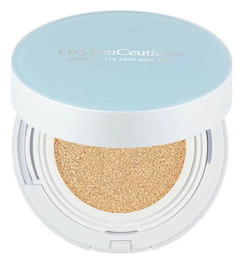 OxygenCeuticals O2 Cushion #23 SPF45 PA+++ / Кушон с функцией солнцезащиты SPF45, натуральный беж #23, 2*15 г OxygenCeuticals O2 Cushion #23 SPF45 PA+++ / Кушон с функцией солнцезащиты SPF45, натуральный беж #23, 2*15 г