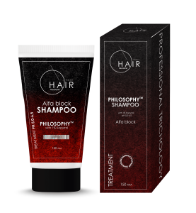 Philosophy Alfa Block Shampoo with 1% Kopyrrol / Шампунь от выпадения волос с 1% копирролом, 150 мл Philosophy Alfa Block Shampoo with 1% Kopyrrol / Шампунь от выпадения волос с 1% копирролом, 150 мл