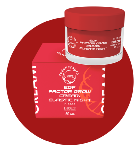 Regenera Cream Elastic Night EGF Factor Grow / Ночной крем для регенерации тканей и восполнения коллагена и эластина, 50 мл Regenera Cream Elastic Night EGF Factor Grow / Ночной крем для регенерации тканей и восполнения коллагена и эластина, 50 мл