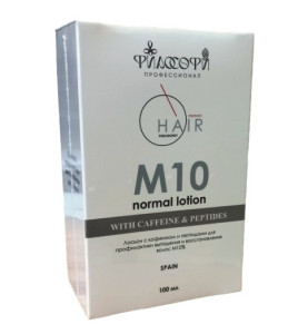 Philosophy M10 Normal Lotion With Caffeine & Peptide / Лосьон с миноксидилом 10%, кофеином и пептидами для профилактики выпадения и восстановления волос, 100 мл