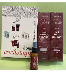 Philosophy Hair Set Collagen / Набор: шампунь, маска и сыворотка с коллагеном, 2*250 мл +30 мл Philosophy Hair Set Collagen / Набор: шампунь, маска и сыворотка с коллагеном, 2*250 мл +30 мл