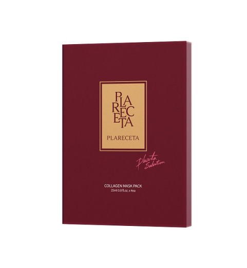 PlaReceta Collagen Mask Pack / SPA-маска для свежести и сияния кожи с морским коллагеном 70%, 4 х 25 мл PlaReceta Collagen Mask Pack / SPA-маска для свежести и сияния кожи с морским коллагеном 70%, 4 х 25 мл