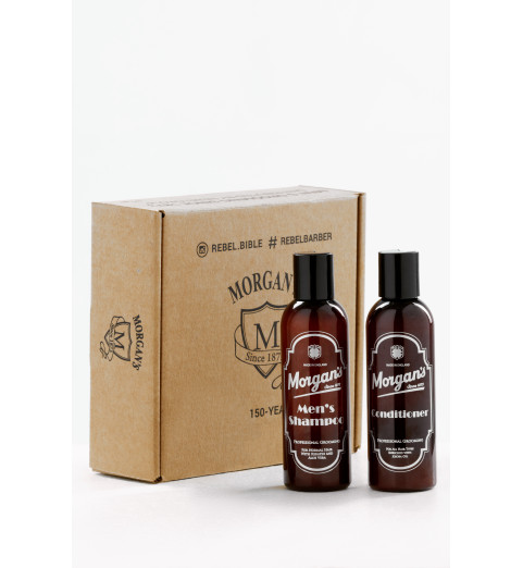 Morgans Подарочный набор шампунь, 100 мл + кондиционер, 100 мл Morgans Подарочный набор шампунь, 100 мл + кондиционер, 100 мл