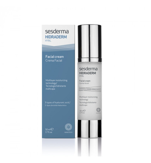 Sesderma Hidraderm Hyal Facial Cream / Крем увлажняющий для лица, 50 мл Sesderma Hidraderm Hyal Facial Cream / Крем увлажняющий для лица, 50 мл