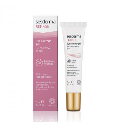Sesderma Reti Age Eye Contour Gel / Гель антивозрастной для зоны вокруг глаз, 15 мл Sesderma Reti Age Eye Contour Gel / Гель антивозрастной для зоны вокруг глаз, 15 мл