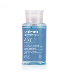 Sesderma Sensyses Cleanser Atopic / Лосьон липосомальный для снятия макияжа для чувствительной кожи, 200 мл Sesderma Sensyses Cleanser Atopic / Лосьон липосомальный для снятия макияжа для чувствительной кожи, 200 мл