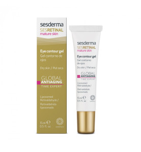 Sesderma Sesretinal Mature Skin Eye Contour Gel / Крем-контур для зоны вокруг глаз Эксперт времени омолаживающий, 15 мл Sesderma Sesretinal Mature Skin Eye Contour Gel / Крем-контур для зоны вокруг глаз Эксперт времени омолаживающий, 15 мл
