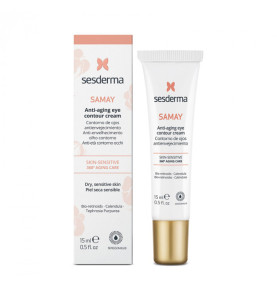Sesderma Samay Anti-Aging Eye Contour Cream / Крем-контур антивозрастной для зоны вокруг глаз, 15 мл Sesderma Samay Anti-Aging Eye Contour Cream / Крем-контур антивозрастной для зоны вокруг глаз, 15 мл