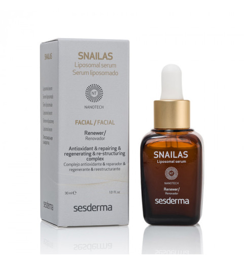 Sesderma Snailas Liposomal Serum Renewer / Сыворотка липосомальная восстанавливающая, 30 мл Sesderma Snailas Liposomal Serum Renewer / Сыворотка липосомальная восстанавливающая, 30 мл