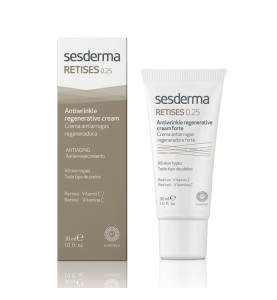 Sesderma Retises 0,25% Antiwrinkle Regenerative Cream / Крем регенерирующий против морщин, 30 мл Sesderma Retises 0,25% Antiwrinkle Regenerative Cream / Крем регенерирующий против морщин, 30 мл