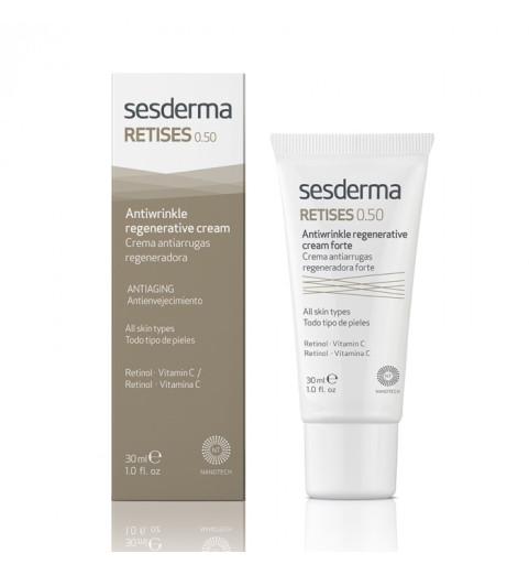 Sesderma Retises 0,50% Antiwrinkle Regenerative Cream Forte / Крем регенерирующий против морщин форте, 30 мл Sesderma Retises 0,50% Antiwrinkle Regenerative Cream Forte / Крем регенерирующий против морщин форте, 30 мл