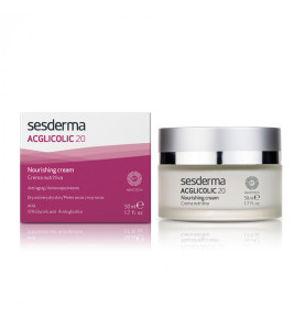 Sesderma Acglicolic 20 Nourishing Cream / Крем питательный с гликолевой кислотой, 50 мл Sesderma Acglicolic 20 Nourishing Cream / Крем питательный с гликолевой кислотой, 50 мл