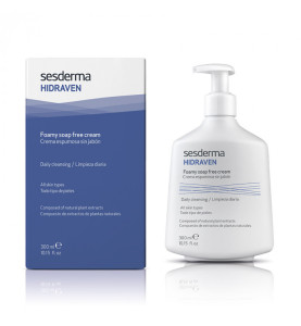 Sesderma Hidraven Foamy Soap Free Cream / Крем-пенка для умывания, 300 мл Sesderma Hidraven Foamy Soap Free Cream / Крем-пенка для умывания, 300 мл