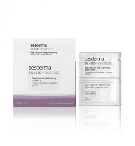 Sesderma Silkses Monodose Sterile Skin Moisturizing Protector / Крем-протектор увлажняющий в индивидуальных упаковках, 20 шт. по 3 мл Sesderma Silkses Monodose Sterile Skin Moisturizing Protector / Крем-протектор увлажняющий в индивидуальных упаковках, 20 шт. по 3 мл