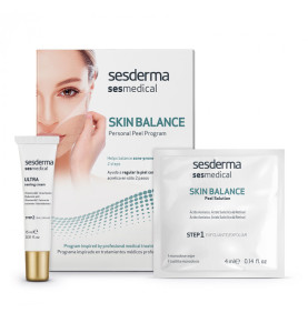Sesderma Sesmedical Skin Balance Personal Peel Program / Программа персональная для восстановления баланса кожи, склонной к акне (салфетка-эксфолиант, крем запечатывающий), уп. (4 салф. + 15 мл) Sesderma Sesmedical Skin Balance Personal Peel Program / Программа персональная для восстановления баланса кожи, склонной к акне (салфетка-эксфолиант, крем запечатывающий), уп. (4 салф. + 15 мл)