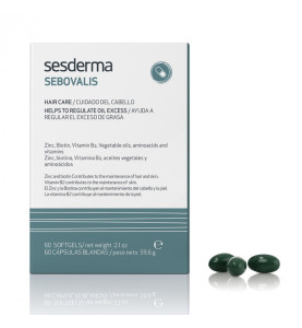 Sesderma Sebovalis Food Supplement / БАД к пище "Себовалис", 60 капсул Sesderma Sebovalis Food Supplement / БАД к пище "Себовалис", 60 капсул