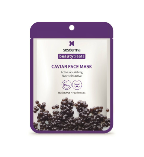 Sesderma Beautytreats Black Caviar Face Mask / Маска питательная для лица, 22 мл Sesderma Beautytreats Black Caviar Face Mask / Маска питательная для лица, 22 мл