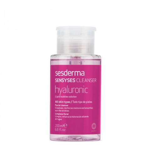 Sesderma Sensyses Cleanser Hyaluronic / Лосьон липосомальный увлажняющий антивозрастной для снятия макияжа, 200 мл Sesderma Sensyses Cleanser Hyaluronic / Лосьон липосомальный увлажняющий антивозрастной для снятия макияжа, 200 мл
