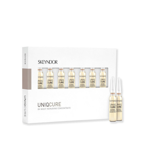 Skeyndor Uniqcure 8H Night Repairing Concentrate / Концентрат ночной восстанавливающий восьмичасового действия, 7*2 мл Skeyndor Uniqcure 8H Night Repairing Concentrate / Концентрат ночной восстанавливающий восьмичасового действия, 7*2 мл