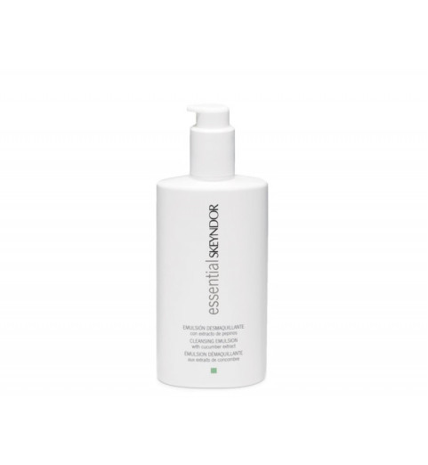 Skeyndor Essential Cleansing Emulsion With Cucumber Extract / Эмульсия очищающая с экстрактом огурца, 250 мл
