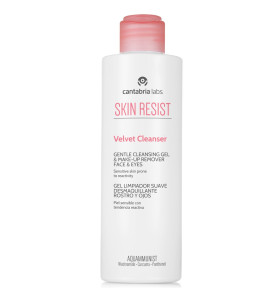 Skin Resist Velvet Cleanser Gentle Cleansing Gel & Make-up Remover / Мягкий очищающий гель и демакияж для лица и глаз, 200 мл