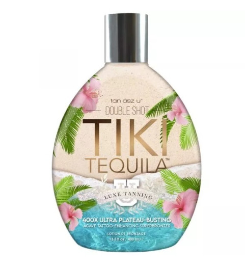 Tan Asz U Double Shot Tiki Tequila / 400Х тропический крем для ультра-темного загара, 400 мл Tan Asz U Double Shot Tiki Tequila / 400Х тропический крем для ультра-темного загара, 400 мл