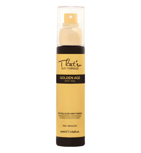 That'So Golden Age Natural Glow Spray Tanning / Спрей-автозагар мгновенный полупрозрачный антивозрастной, 50 мл That'So Golden Age Natural Glow Spray Tanning / Спрей-автозагар мгновенный полупрозрачный антивозрастной, 50 мл