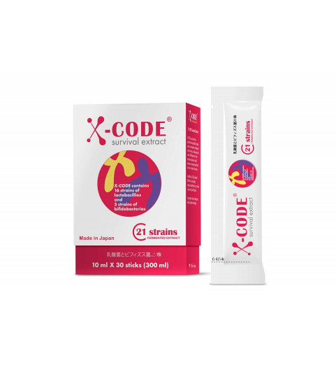 X-Code Supvival Extract / Экстракт выживания, 30 стиков по 10 мл X-Code Supvival Extract / Экстракт выживания, 30 стиков по 10 мл
